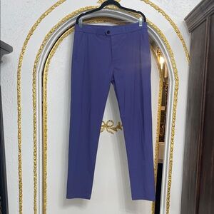 Greyson Men’s Performance Pants Purple Size 34x32 Golf Stretch